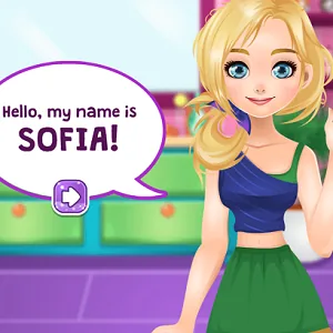 Blonde Sofia Haircut